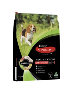 Purina Supercoat Healthy Weight Adult Chicken Pet Food...